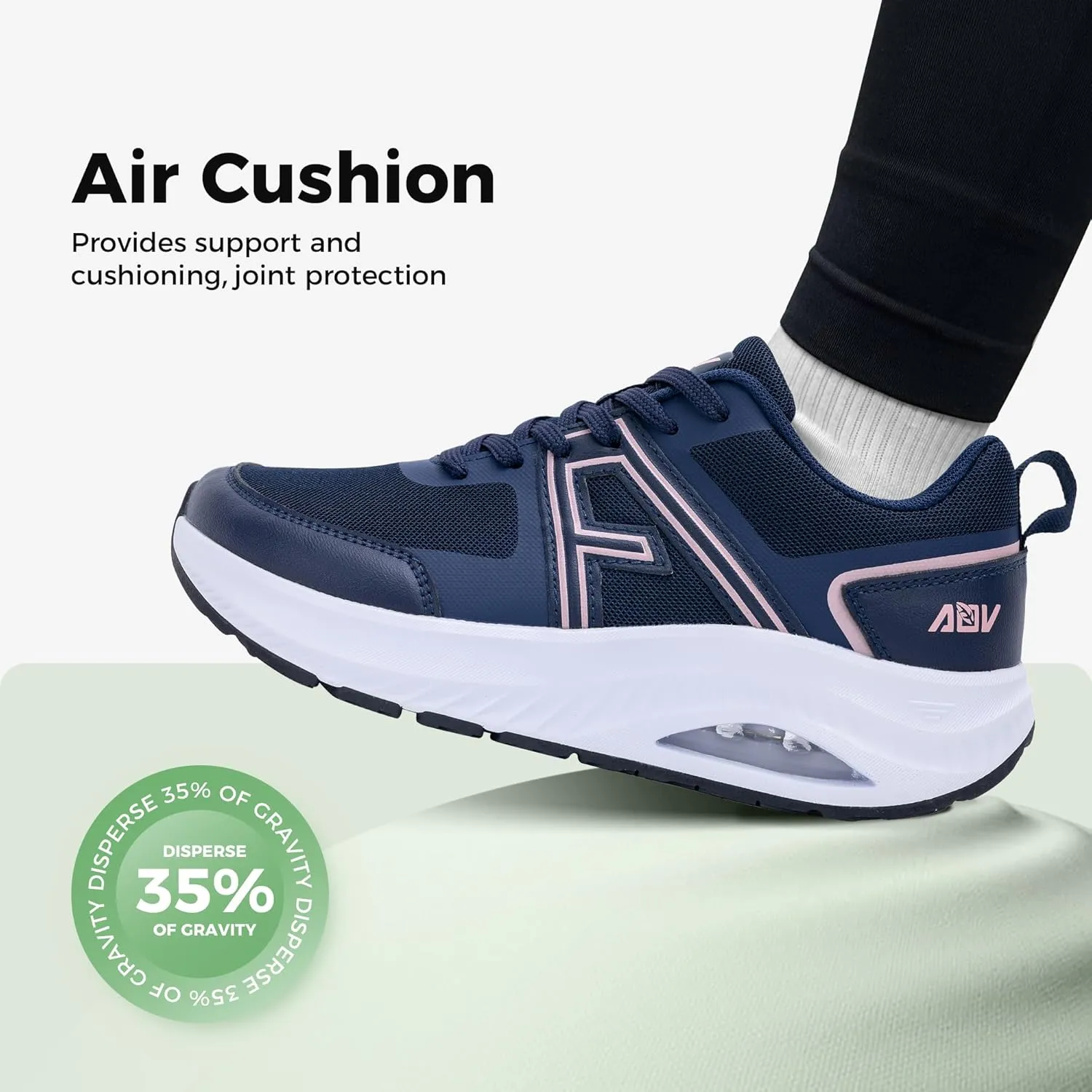 Wide Toe Box Shoes Women with Arch Support Orthotic Plantar Fasciitis Walking Shoes Air Tennis Sneakers