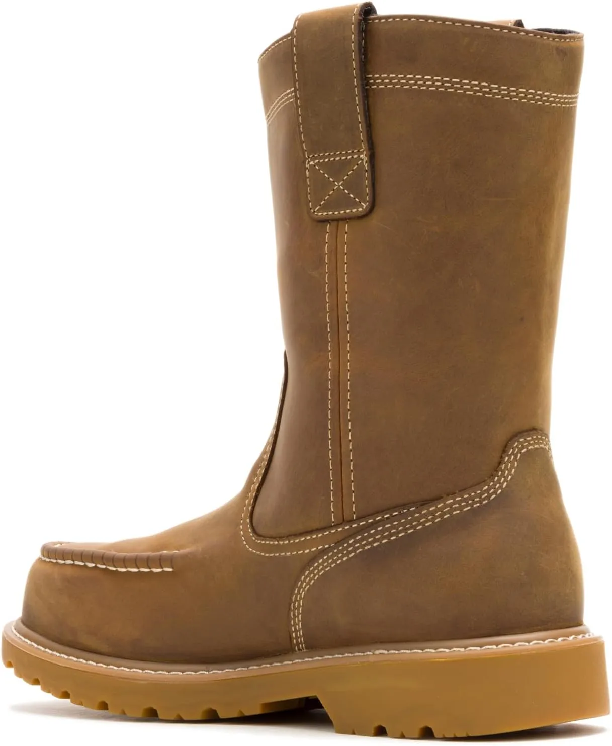 Wolverine Men's Floorhand Moc Waterproof Steel Toe 10in Dark Wheat