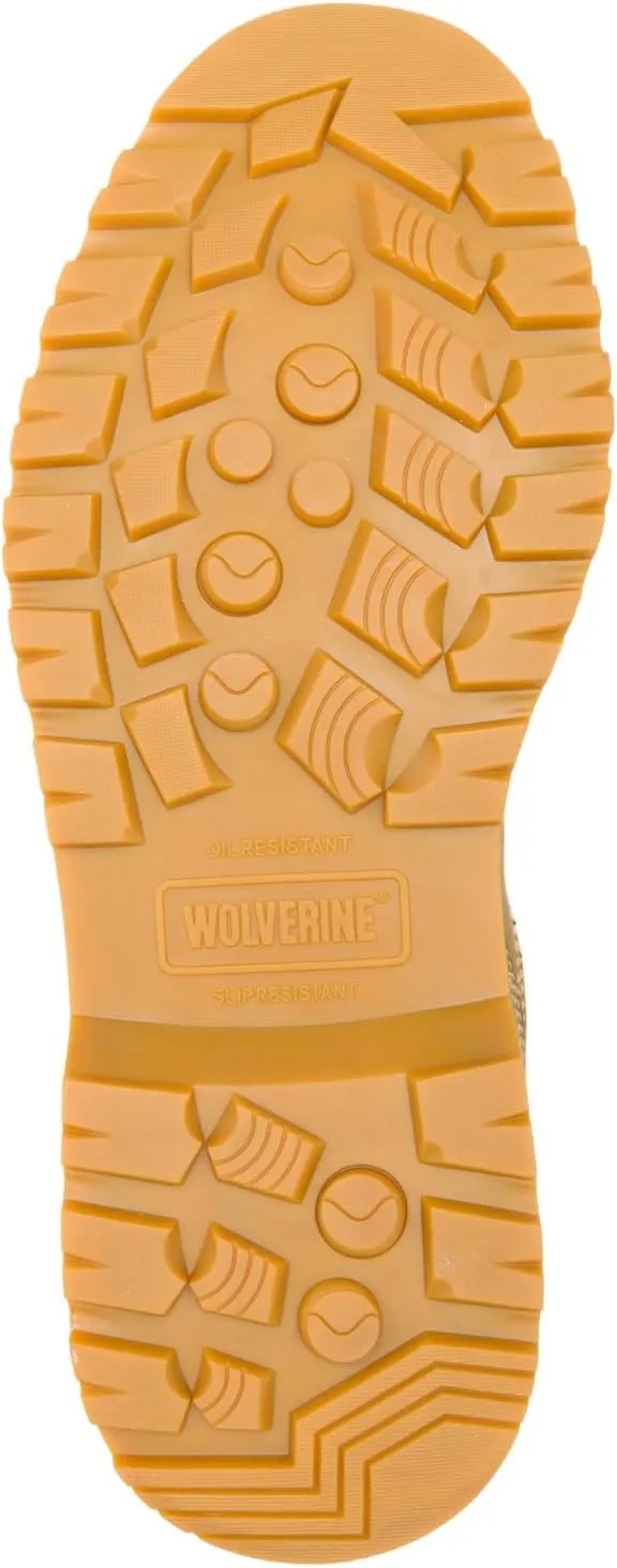 Wolverine Men's Floorhand Moc Waterproof Steel Toe 10in Dark Wheat