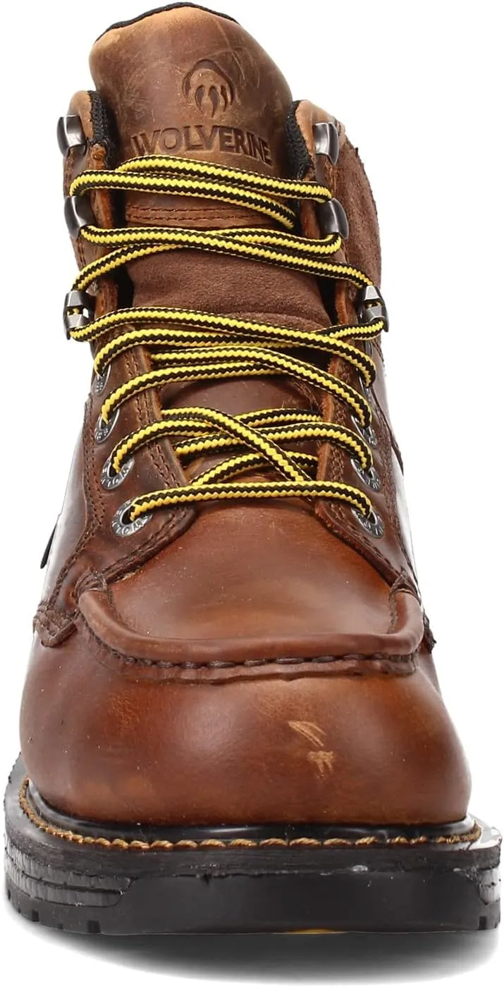 Wolverine Men's Hellcat Ultraspring 6" Moc Toe Wedge Boot