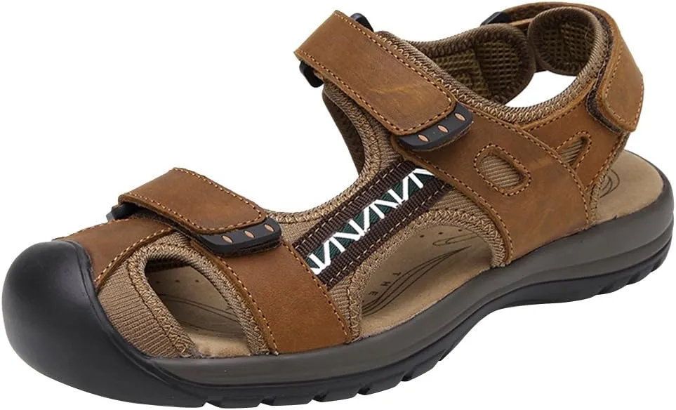 Womens Athletic Beach Hiking Closed Toe Sandals