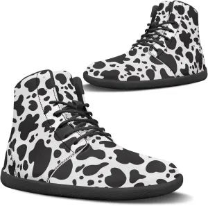 Women's Barefoot High Top Wide Toe Box Walking Shoes Fashion Athletic Zero Drop Non-Slip Sport Workout Exercise Shoes US 6-13.5