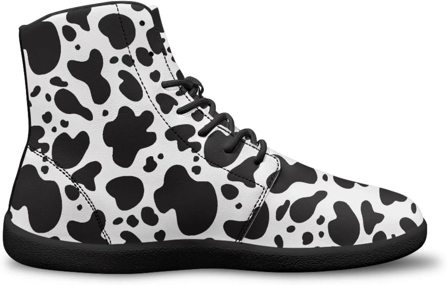 Women's Barefoot High Top Wide Toe Box Walking Shoes Fashion Athletic Zero Drop Non-Slip Sport Workout Exercise Shoes US 6-13.5