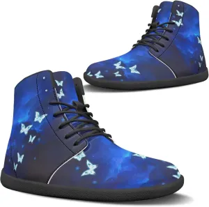 Women's Barefoot High Top Wide Toe Box Walking Shoes Fashion Athletic Zero Drop Non-Slip Sport Workout Exercise Shoes US 6-13.5