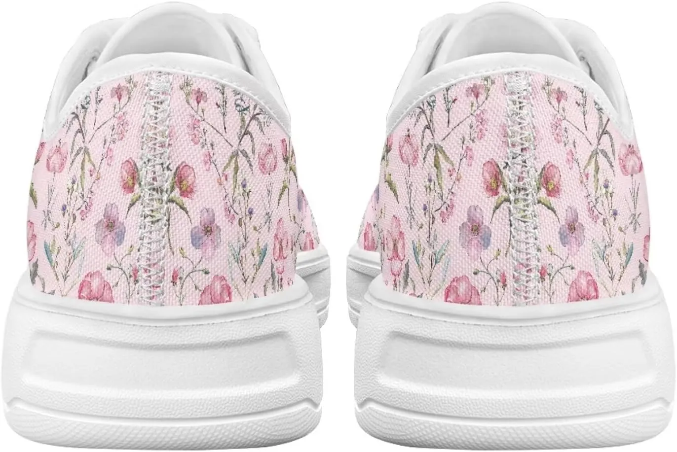 Womens Canvas Sneaker Lace Up Low Top Shoe for Hiking Running Walking Slip On Non Slip Casual Shoes