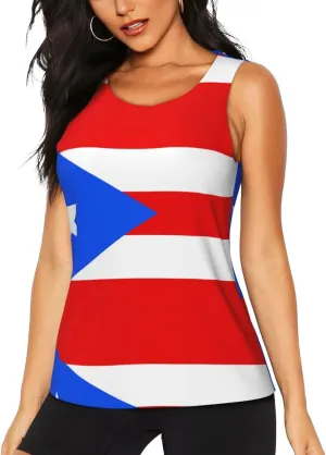 Womens Crewneck Workout Tops for Women Tank Tops Running Tank Tops Muscle Tank Yoga Shirts