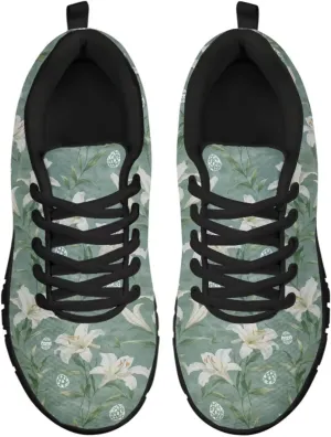 Women's Fashion Sneakers Low Top Casual Shoes Lightweight Wide Arch Support Travel Sneakers for Workout Size 5-12 Black Sole