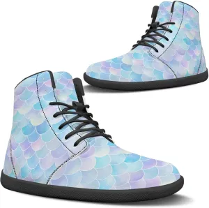 Women's High Top Zero Drop Barefoot Shoes | Wide Width Fashion Sneaker | Non-Slip Minimalist Workout Running Sneaker US 6-13.5