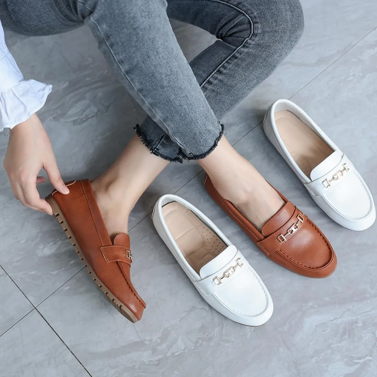 Women??s Loafer Casual On Flat Shoes Classy and Comfortable
