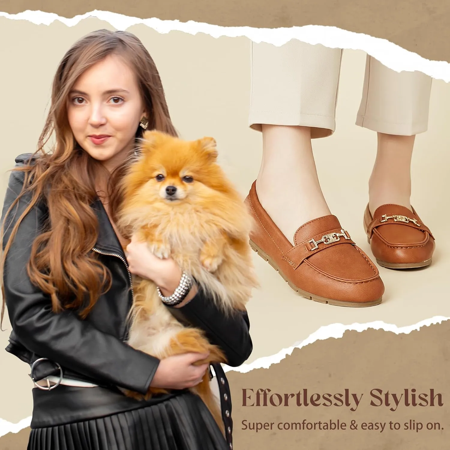 Women??s Loafer Casual On Flat Shoes Classy and Comfortable