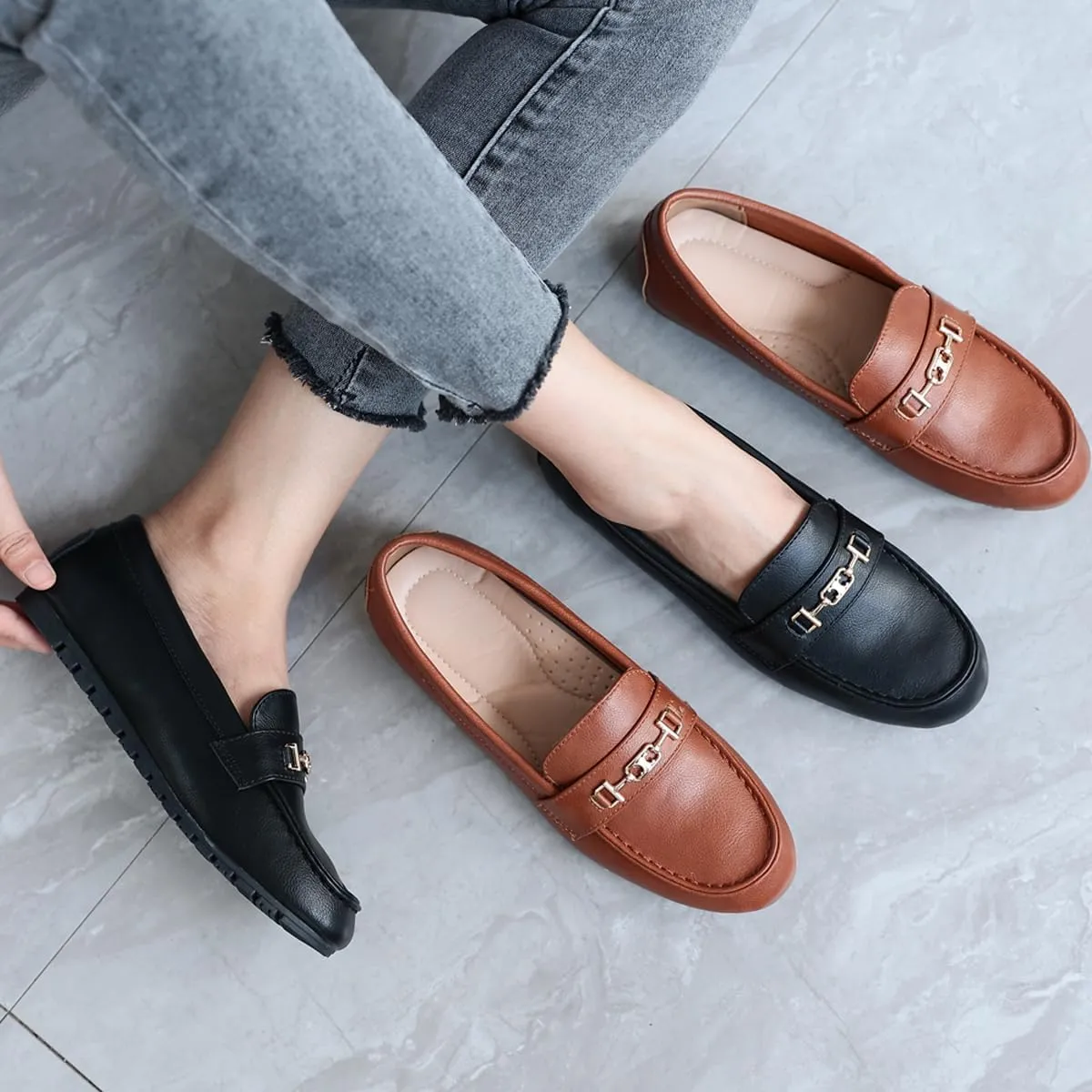 Women??s Loafer Casual On Flat Shoes Classy and Comfortable