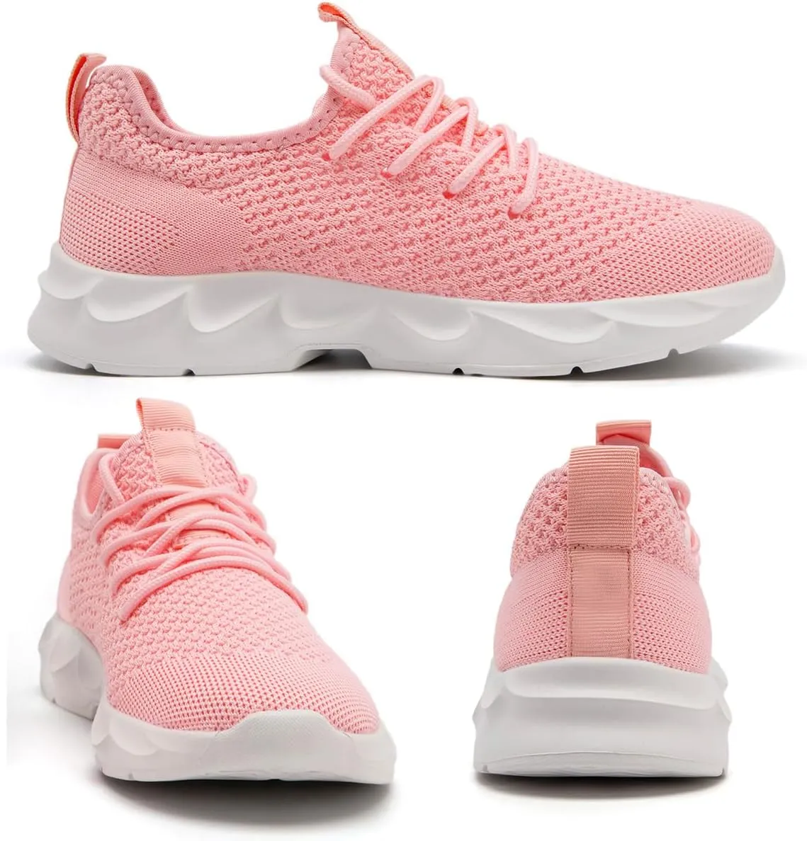 Womens Running Shoes Lightweight Breathable No Slip Sneakers Gym Athletic Workout Casual Sports Walking Tennis Shoes
