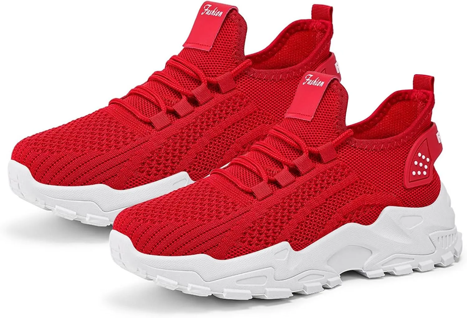 Womens Running Shoes Walking Tennis Sneakers Slip on Casual Stylish Lightweight Breathable Soft Stretch Sole Mesh Lace up Comfortable Outdoor Workout Training Sports Work Shoes Daily Wear Loafers