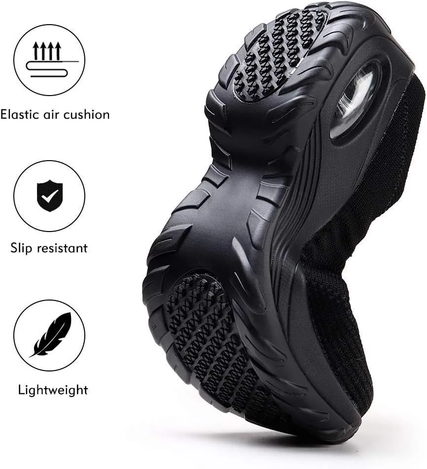 Women's Running Sneakers Air Shock Absorber Mesh Lightweight Breathable Outdoor Sports Jogging Sports Running Shoes