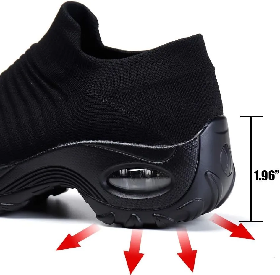 Women's Running Sneakers Air Shock Absorber Mesh Lightweight Breathable Outdoor Sports Jogging Sports Running Shoes