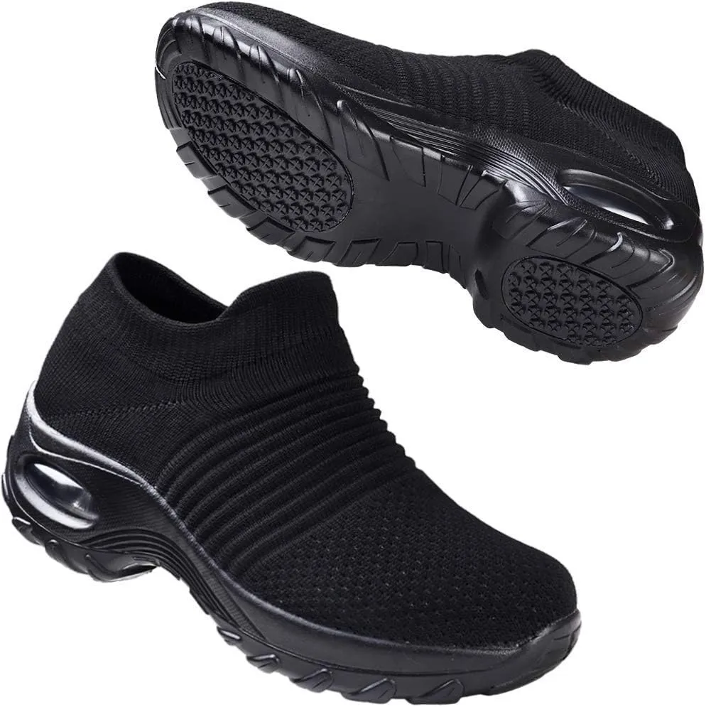 Women's Running Sneakers Air Shock Absorber Mesh Lightweight Breathable Outdoor Sports Jogging Sports Running Shoes