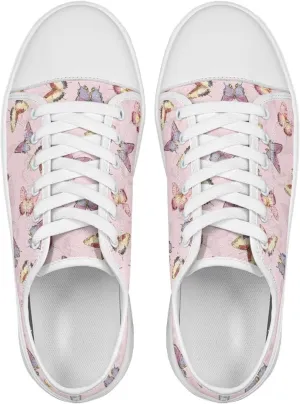 Women's Slip On Canvas Sneaker Low Top Casual Walking Shoes Lady Comfort Fashion Tennis Sneakers