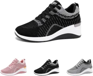 Women's Slip On Walking Shoes Running Walking ActiveCushion Lightweight Comfortable Mesh Breathable Non Slip Casual Sneakers Gym Workout Cross Training Sneakers