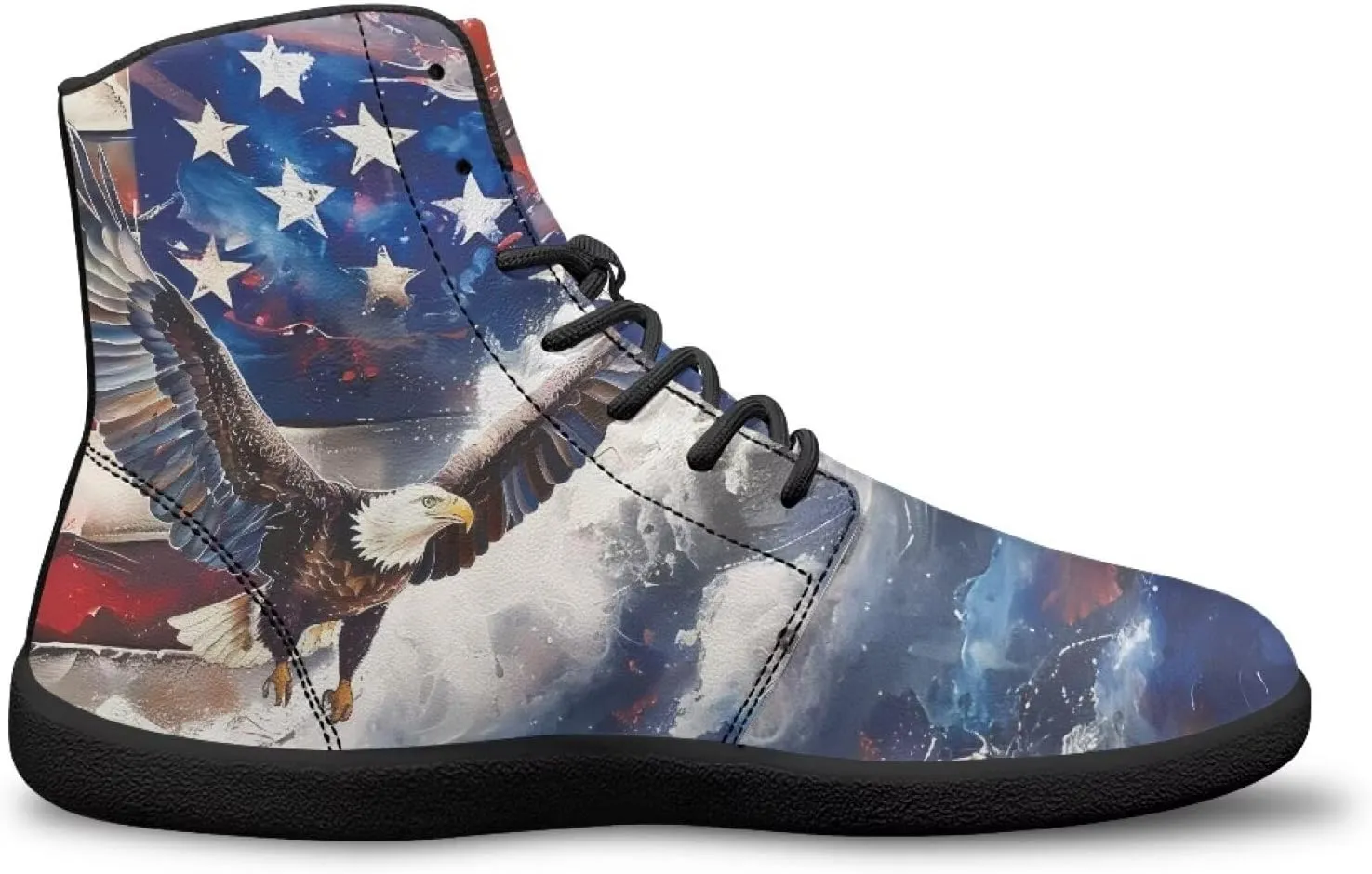 Women's Trail Running Barefoot Shoes Comfortable Zero Drop Sneakers Wide Toe Box PU Leather Casual Shoes SizeUS 6-13.5