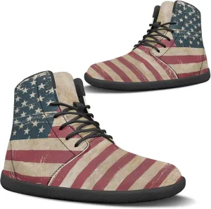 Women's Trail Running Barefoot Shoes Comfortable Zero Drop Sneakers Wide Toe Box PU Leather Casual Shoes SizeUS 6-13.5