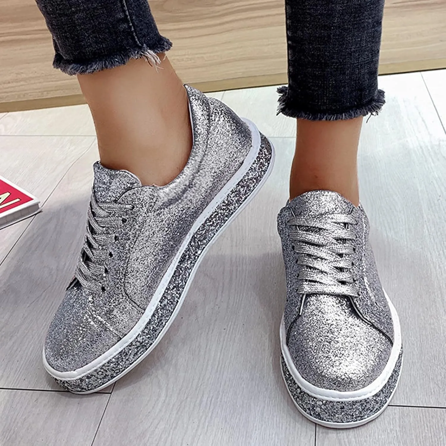 Womens Walking Shoes Size 9 Slip On Zapatos De Trabajo para Mujer Antideslizante Y Contra El Agua Cocina Fashion Walking Shoes for Women 2023 Bowling Shoes Women 8 Wide Zapatos Ortopedicos para Mujer