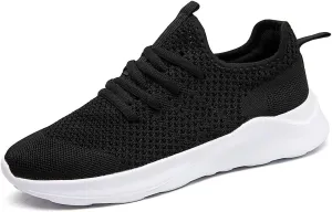 WYGRQBN Mens Walking Shoes Lightweight Breathable Slip On Running Shoes Gym Workout Tennis Fashion Sneakers