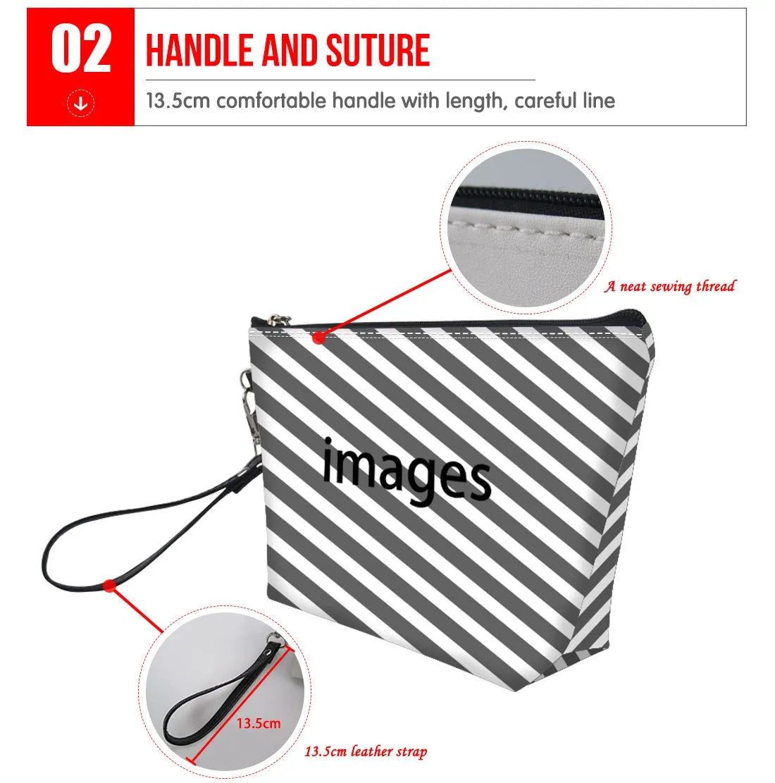Xhuibop Galaxy Wolf Cosmetic Bag for Women Casual Toiletry Bag Small Makeup Bag for Teen Girls Pencil Clutch Bag Leather Cosmetic Pouch Ladies Holiday Gifts