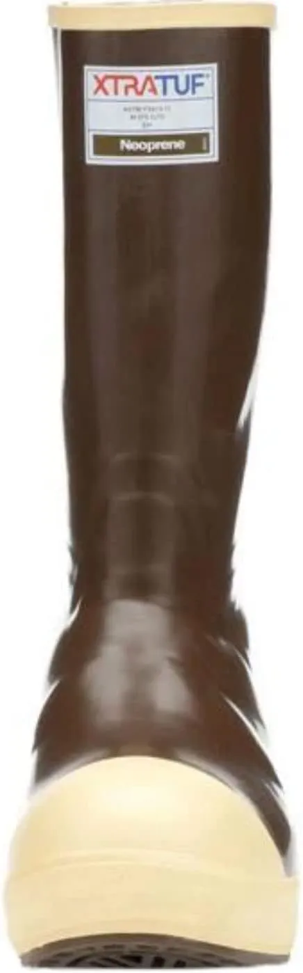 XTRATUF Legacy Series 15" Neoprene Steel Toe Insulated Men's Fishing Boots, Copper & Tan (22273G)