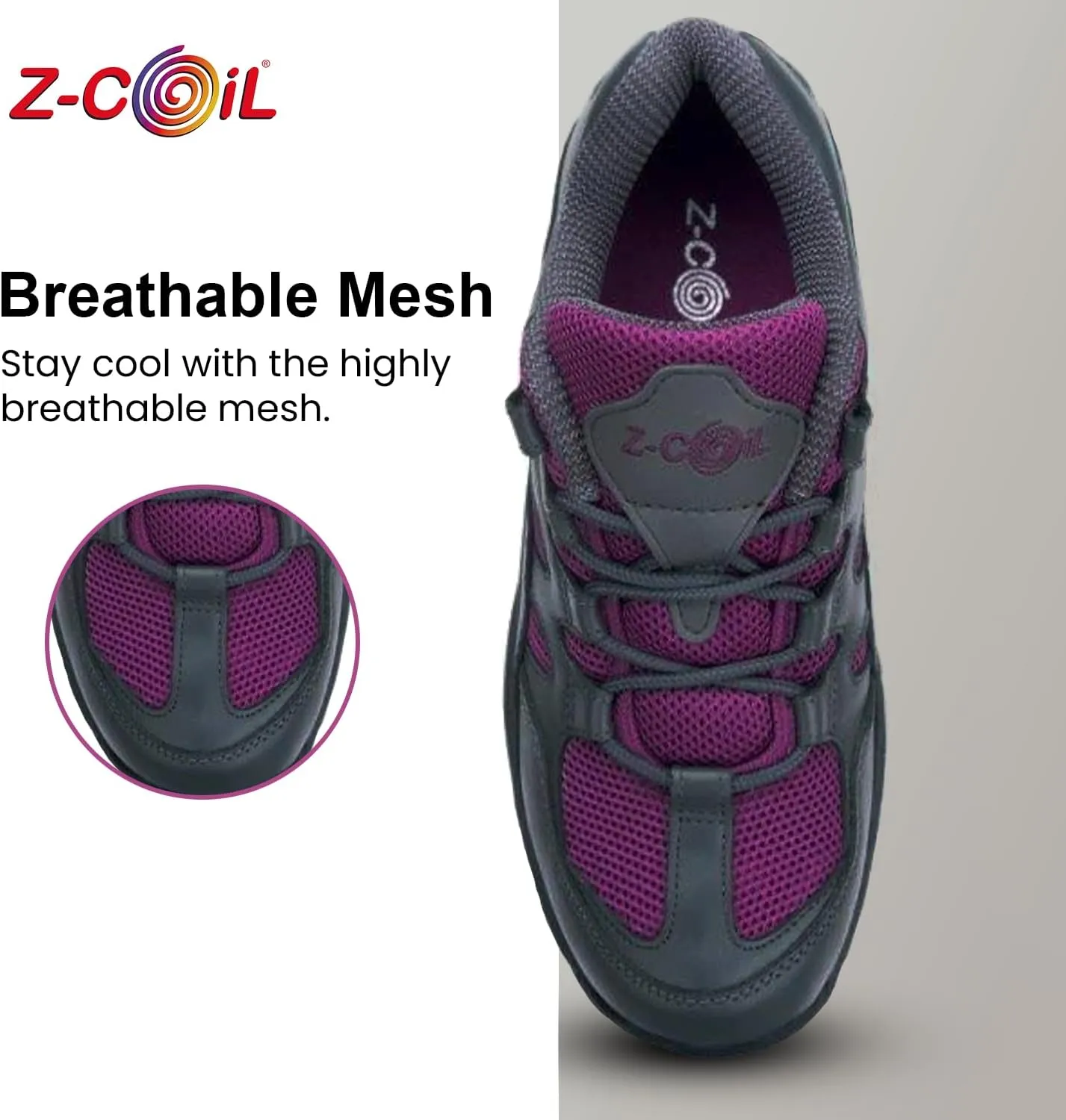Z-CoiL Women's Freedom Pain-Relief Footwear, Open Coil